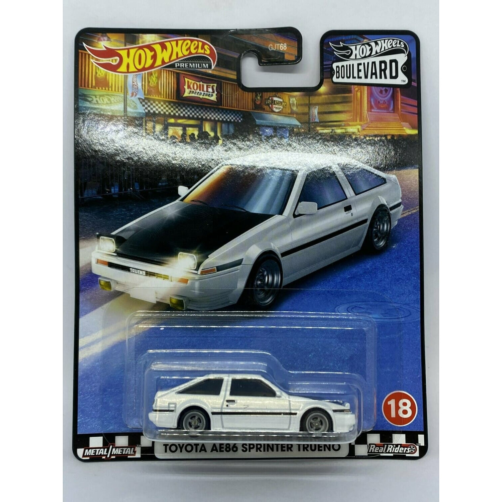 Hot Wheels AE86 Initial D 限定 Hot Wheels Initial D METAL AE86 Toyota Sprinter Trueno Collection